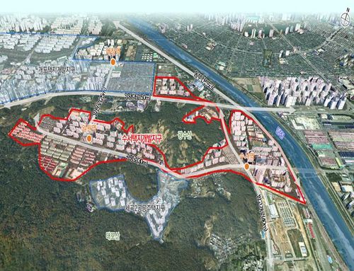 수서택지개발지구 위치도[서울시 제공. 재판매 및 DB 금지]