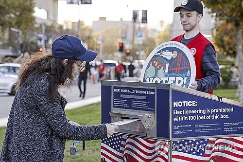 미국 대선 투표(EPA=연합뉴스)