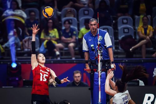 15점으로 강소휘와 쌍포를 이룬 이선우[국제배구연맹 제공. 재판매 및 DB 금지]