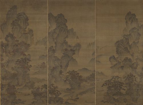 산수도(山水圖)[일본 모리박물관 제공. 재판매 및 DB 금지]