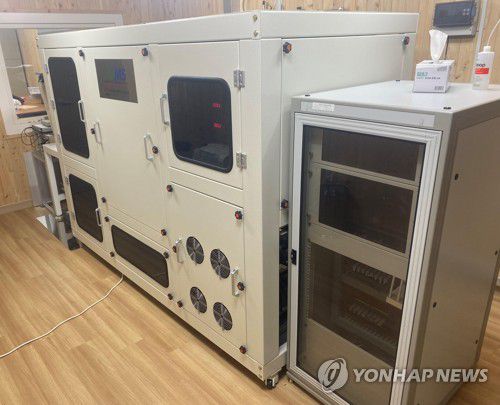 제논 탐지 장비 '젬스'(Xems)[변재일 의원실·KINS 제공. 재판매 및 DB 금지]