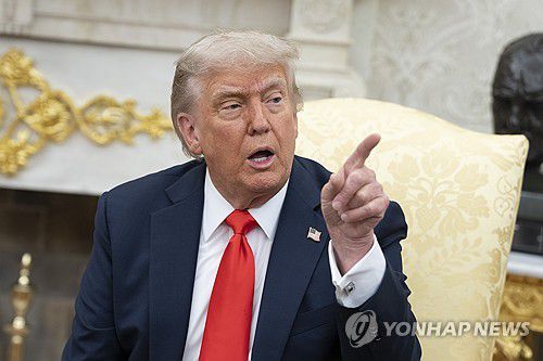 대통령 권한의 한계를 시험하고 있다는 평가를 받는 도널드 트럼프 미국 대통령 [EPA 연합뉴스 자료사진. 재판매 및 DB 금지]