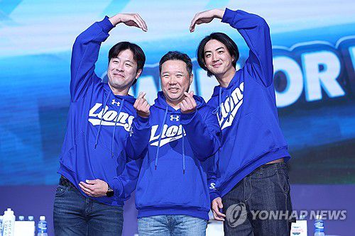 올스타 중간 집계 포수 1위 삼성 강민호(왼쪽)와 외야수 2위 구자욱(오른쪽).[연합뉴스 자료사진]