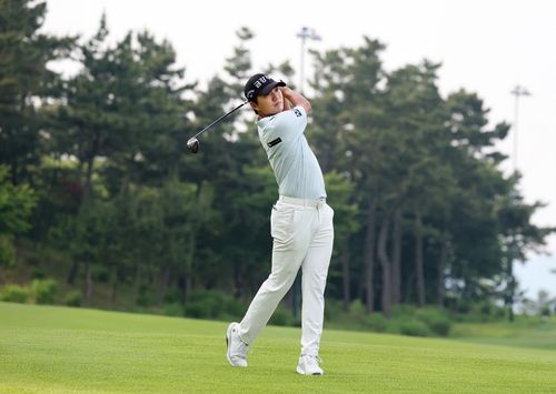 티샷 날리는 옥태훈[KPGA 투어 제공. 재배포 및 DB 금지]