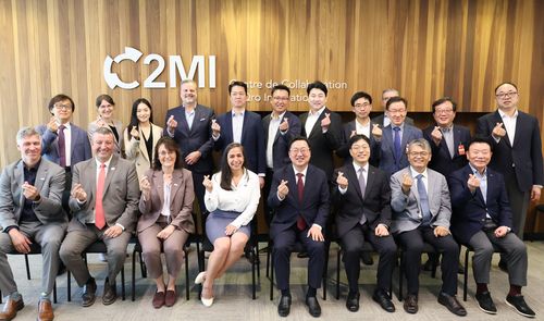 캐나다 최대 반도체 R&D시설인 C2MI 방문[대전시 제공. 재판매 및 DB 금지]