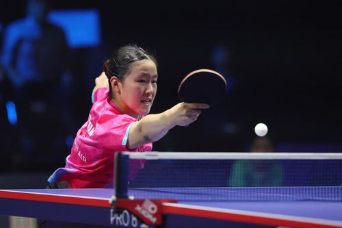 대한항공 이승은의 경기 장면[한국프로탁구연맹 제공. 재판매 및 DB 금지]