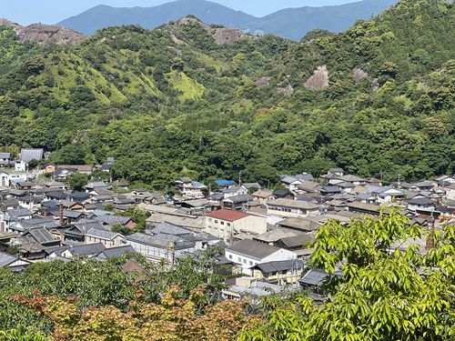 언덕에서 내려다 본 아리타 전경(아리타<일본 사가현>=연합뉴스) 최윤선 기자 = 언덕에서 내려다본 아리타 마을 전경. 2025.6.15 ysc@yna.co.kr