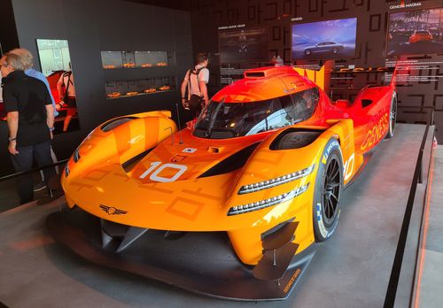 제네시스가 개발 중인 'GMR-001 하이퍼카'[촬영 홍규빈]