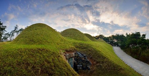 '공주 무령왕릉과 왕릉원' 1∼4호[백제세계유산센터 제공. 재판매 및 DB 금지]