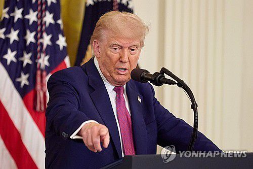 트럼프 대통령[EPA=연합뉴스]