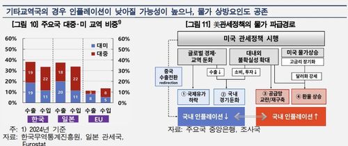 미국 관세 정책 물가 파급 경로[한국은행 제공. 재판매 및 DB 금지]