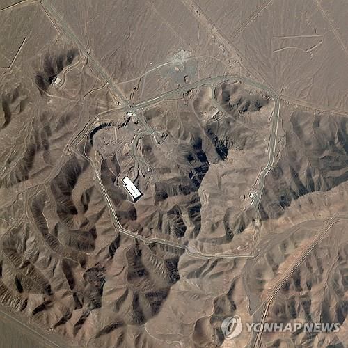 포르도 핵시설 위성사진 (2025년 5월 19일)(Planet Labs 제공 AFP=연합뉴스) 2025년 5월 19일 촬영돼 같은 해 6월 13일에 보도용으로 플래닛 랩스에 의해 제공된 이란 중부의 포르도 핵시설 위성사진. [크레딧 원문표기 및 워터마크 삭제·크롭·변형 금지. 사진 크롭 금지. DB 및 재판매 금지. 마케팅 및 광고 캠페인 사용 금지. 보도용으로만 사용 가능. 다음 크레딧 원문 표기 필수. (MANDATORY CREDIT "AFP PHOTO / ⓒ 2025 PLANET LABS PBC") 2025.6.18.