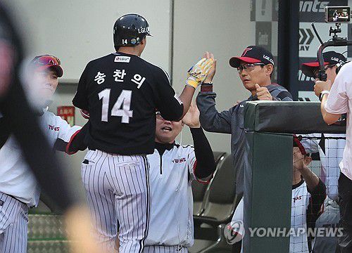 LG 송찬의[연합뉴스 자료사진]