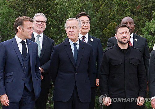 李대통령, G7 이틀 차 정상외교 박차…G7 확대세션 참석