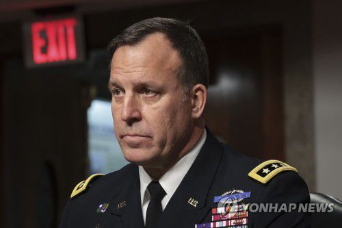 쿠릴라 미국 중부사령관[AFP 연합뉴스 자료사진. 재판매 및 DB 금지]