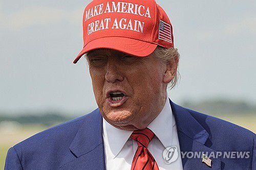 도널드 트럼프 미국 대통령[로이터 연합뉴스 자료사진. 재판매 및 DB 금지]