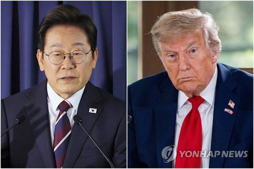 이재명 대통령(왼쪽)-트럼프 미국 대통령[EPA 연합뉴스·연합뉴스 자료사진. 재판매 및 DB 금지]