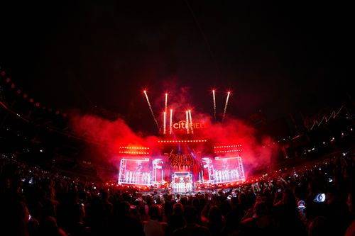 스트레이 키즈 뉴욕 공연 사진[JYP엔터테인먼트 제공. 재판매 및 DB 금지]