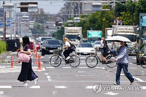 일본 도쿄 거리 풍경[AFP 연합뉴스 자료사진. 재판매 및 DB 금지]