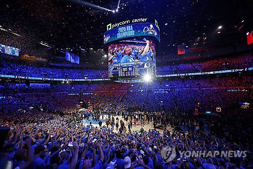 오클라호마시티, 2024-2025 NBA 우승[Imagn Images=연합뉴스]