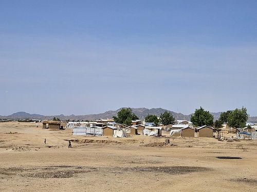 카메룬 미나와오 난민캠프(마요차나가<카메룬>=연합뉴스) 노재현 기자 = 지난 11일(현지시간) 카메룬 최북단주 마요차나가 지역에 있는 미나와오 난민캠프. 2025.6.24 nojae@yna.co.kr