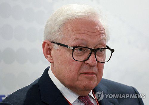 세르게이 랴브코프 러시아 외무차관[타스 연합뉴스 자료사진. 재판매 및 DB 금지]