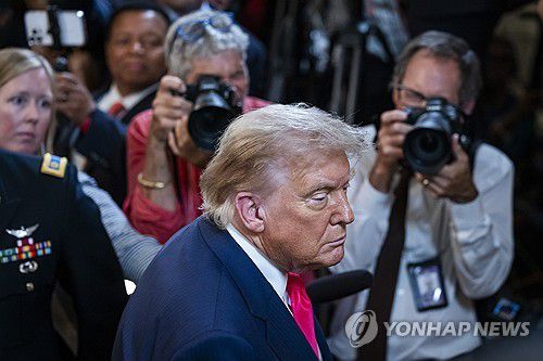 도널드 트럼프 미국 대통령[EPA 연합뉴스 자료사진. 재판매 및 DB 금지]