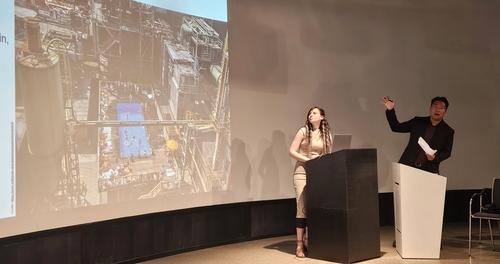 수영장으로 변신한 독일의 탄광 시설[촬영 이재현]