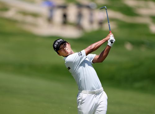 옥태훈의 군산CC 오픈 최종 라운드 경기 모습[KPGA 제공. 재판매 및 DB 금지]