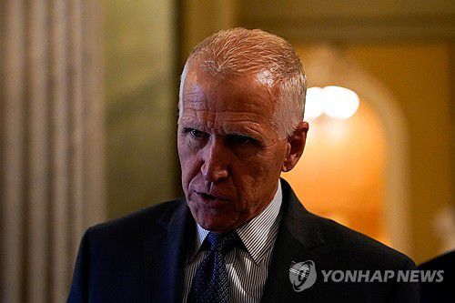 '반란표' 던진 공화당 틸리스 상원의원[로이터=연합뉴스 자료사진. 재판매 및 DB 금지]