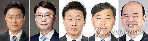 이재명 대통령, 5개 부처 차관급 인사 단행(서울=연합뉴스) 이재명 대통령은 29일 법무부·과기부·산업부·복지부·국토부 등 5개 부처에 대한 차관급 인사를 단행했다.     왼쪽부터 이진수 신임 법무부 차관, 류제명 신임 과기부 제2차관, 이호현 신임 산업부 제2차관, 이형훈 신임 복지부 제2차관, 이상경 신임 국토부 제1차관. 2025.6.29 [연합뉴스 자료사진·대통령실 제공. 재판매 및 DB 금지] photo@yna.co.kr