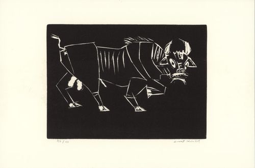 김종학, Untitled 판화, 종이에 목판, 2008[국립현대미술관 제공. 재판매 및 DB 금지]