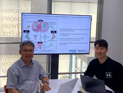 교모세포종의 치료 효과 높이는 전략 제시한 KAIST 연구팀왼쪽부터 이흥규 교수, 김현철 박사 [KAIST 제공. 재판매 및 DB 금지]
