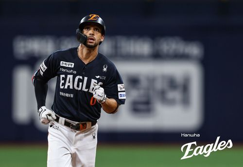 루이스 리베라토가 3점 홈런을 터뜨렸다.[한화 이글스 제공. 재판매 및 DB 금지]