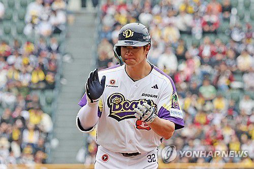 두산 김재환[연합뉴스 자료사진]