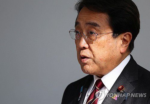 아카자와 료세이 일본 경제재생상[로이터 연합뉴스 자료사진. 재판매 및 DB 금지]