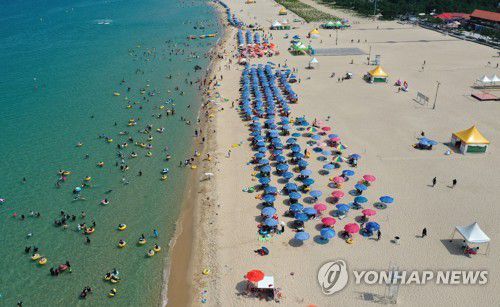 동해 망상해수욕장[연합뉴스 자료사진]