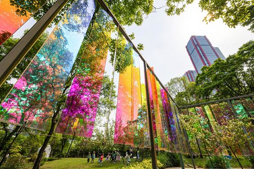 서울정원박람회 수상작 '소풍 색감' [사진/임헌정 기자]
