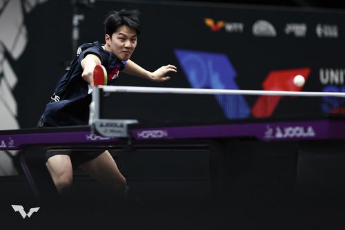 WTT 미국 스매시 남자단식 경기에 나선 안재현[WTT 인스타그램 캡처. 재판매 및 DB 금지]