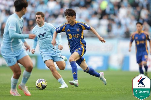 4월 13일 울산과 대구의 경기 모습[한국프로축구연맹 제공. 재판매 및 DB 금지]