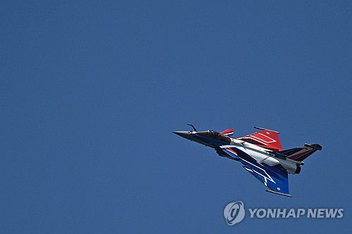 프랑스 공군 라팔[AFP 연합뉴스 자료사진. 재판매 및 DB 금지]