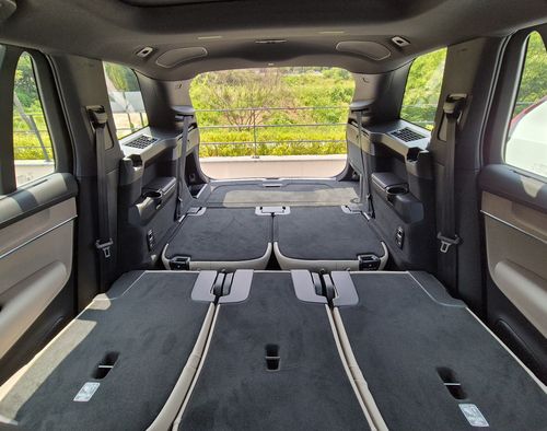 XC90 2·3열을 접은 모습[촬영 홍규빈]