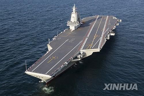 중국 푸젠함[신화 연합뉴스 자료사진. 재판매 및 DB 금지]