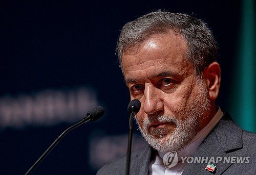 압바스 아락치 이란 외무장관[로이터=연합뉴스 자료사진]