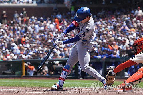 6회 터진 다저스 김혜성의 쐐기 적시타[Imagn Images=연합뉴스]