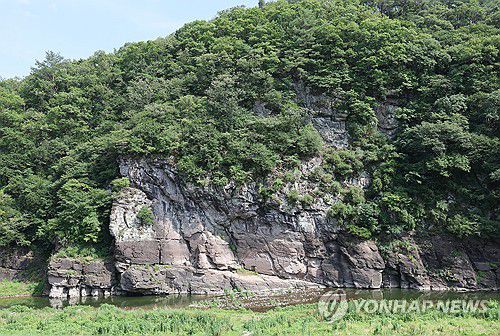 반구대 암각화의 여름[연합뉴스 자료사진]