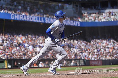 연장 11회 결승타를 때린 다저스 프레디 프리먼[AP=연합뉴스]