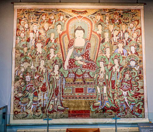 신흥사 영산회상도[신흥사 제공]