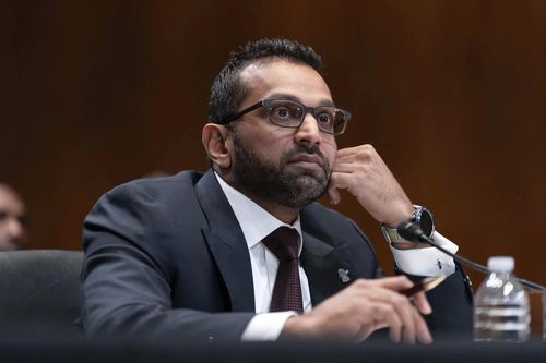 캐시 파텔 미FBI 국장[홍콩 SCMP 캡처. 재판매 및 DB 금지]