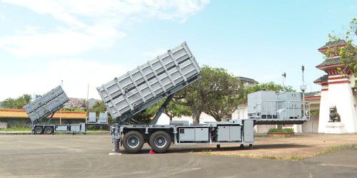 슝펑-3 개량형 대함 미사일[대만 총통부 캡처. 재판매 및 DB 금지]